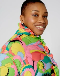 Doudoune Purple fluo