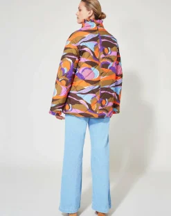 Doudoune Purple marron