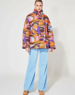 Doudoune Purple marron