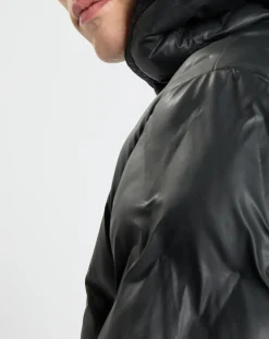 Doudoune rembourrage repreve noire