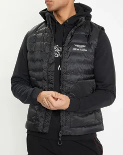 Doudoune sans manches Aston Martin Racing noire