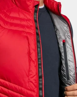 Doudoune sans manches Aston Martin Racing rouge/bleu