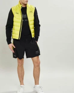Doudoune sans manches Aston Martin Racing jaune clair