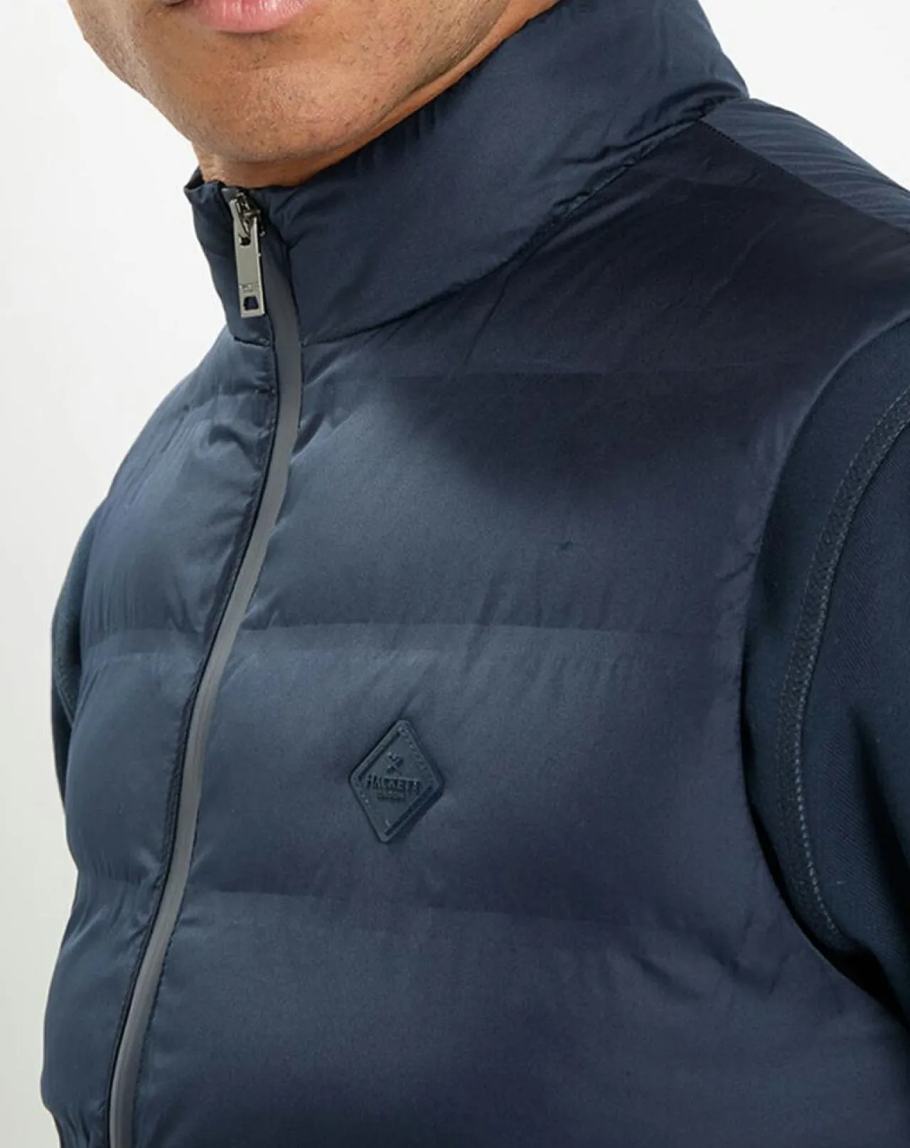 Doudoune sans manches bleu marine