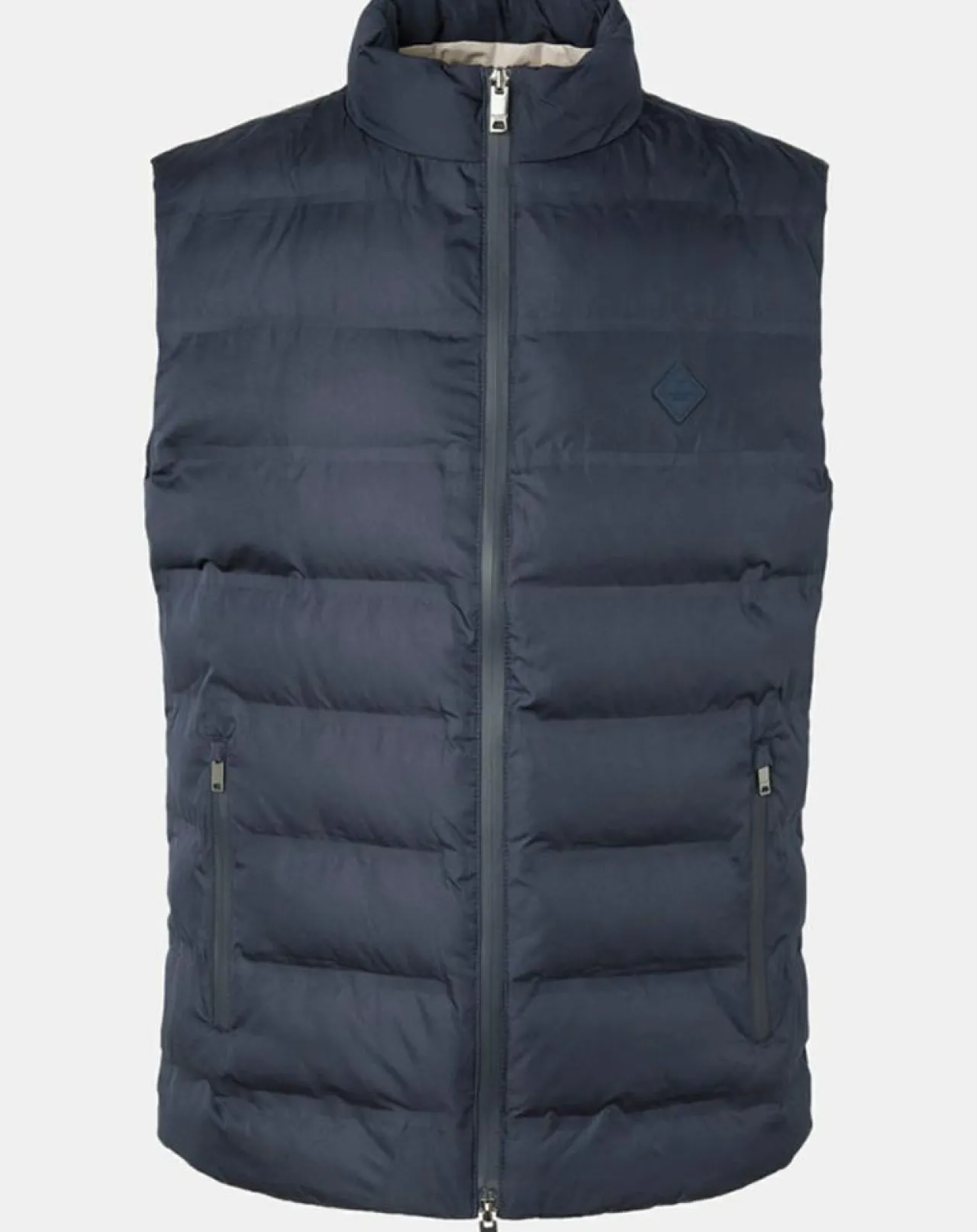 Doudoune sans manches bleu marine