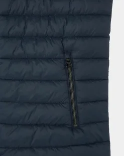 Doudoune sans manches bleu marine