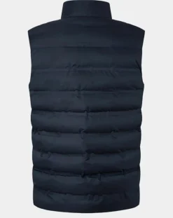 Doudoune sans manches bleu marine