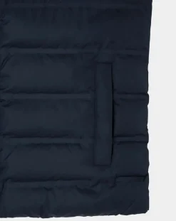 Doudoune sans manches bleu marine