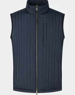 Doudoune sans manches bleue