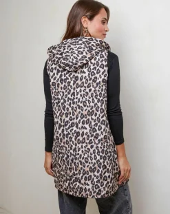 Doudoune sans manches Joséfine camel