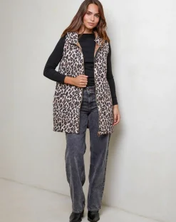 Doudoune sans manches Joséfine camel