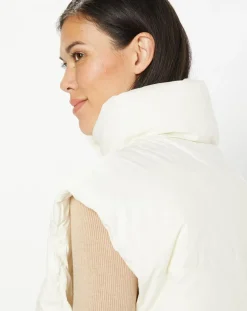 Doudoune sans manches Montana Puffy écrue