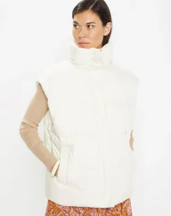 Doudoune sans manches Montana Puffy écrue