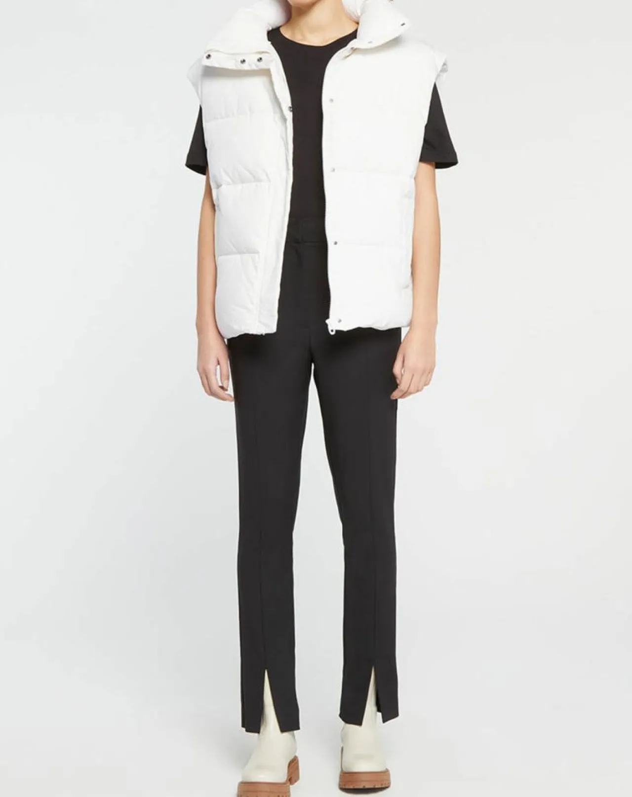 Doudoune sans manches Montana Puffy écrue