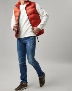 Doudoune sans manches No Down rouge