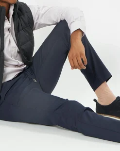 Doudoune sans manches pied-de-poule noire