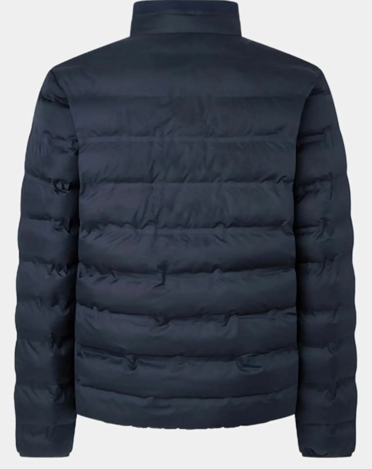 Doudoune unie bleu marine