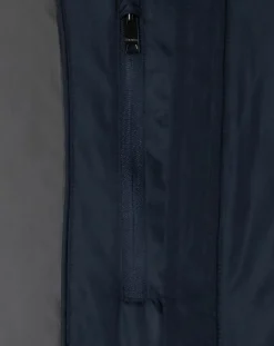 Doudoune unie bleu marine