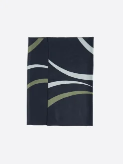 Echarpe à motif dark saphir - 180x70 cm