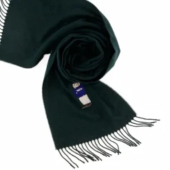 Echarpe en Laine mélangée Harry Dog vert foncé - 180x30 cm