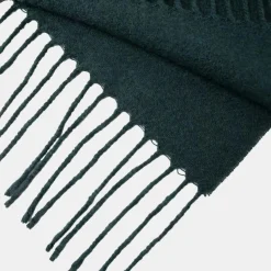 Echarpe en Laine mélangée Harry Dog vert foncé - 180x30 cm