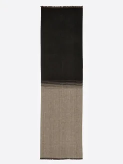 Echarpe fantaisie chocolat - 180x50 cm