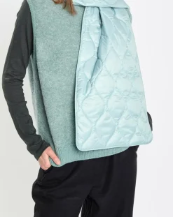 Echarpe matelassée Padded bleu clair