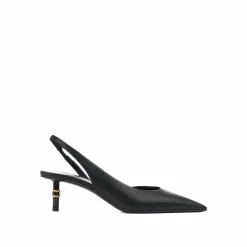 Escarpins à bride arrière noirs