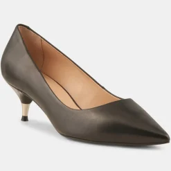 Escarpins en Cuir Vera noirs - Talon 5 cm