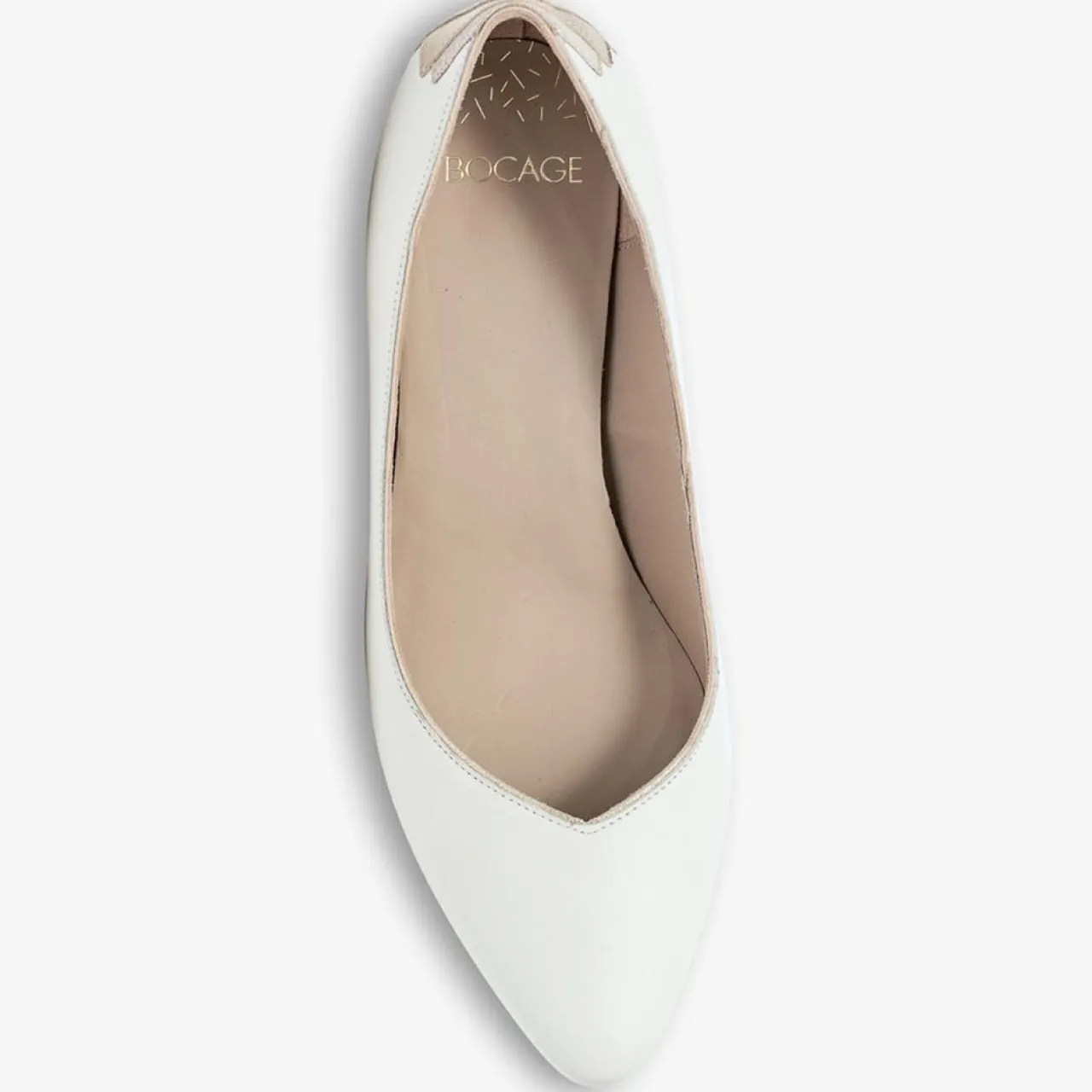 Escarpins en Cuir Izold blancs - Talon 6 cm