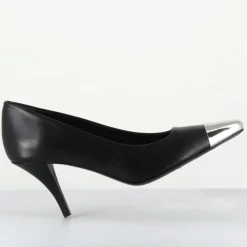 Escarpins en Cuir kecha noirs - Talon : 7.5cm