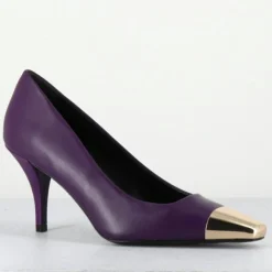 Escarpins en Cuir kecha violets - Talon : 7.5cm