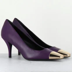 Escarpins en Cuir kecha violets - Talon : 7.5cm