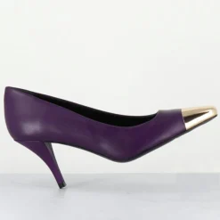 Escarpins en Cuir kecha violets - Talon : 7.5cm