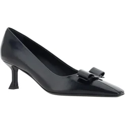 Escarpins en Cuir Siwar noirs - Talon 6 cm