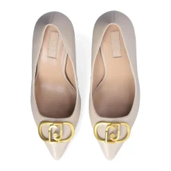 Escarpins Giusy Crème