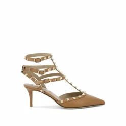 Escarpins Rockstud marron