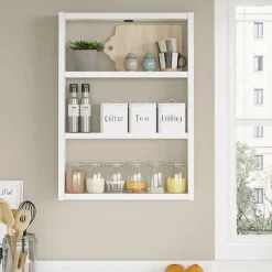 Etagère murale PR1 blanche - 43.2x60x9 cm