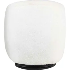 Fauteuil pivotant gubi blanc - 74x74x79 cm