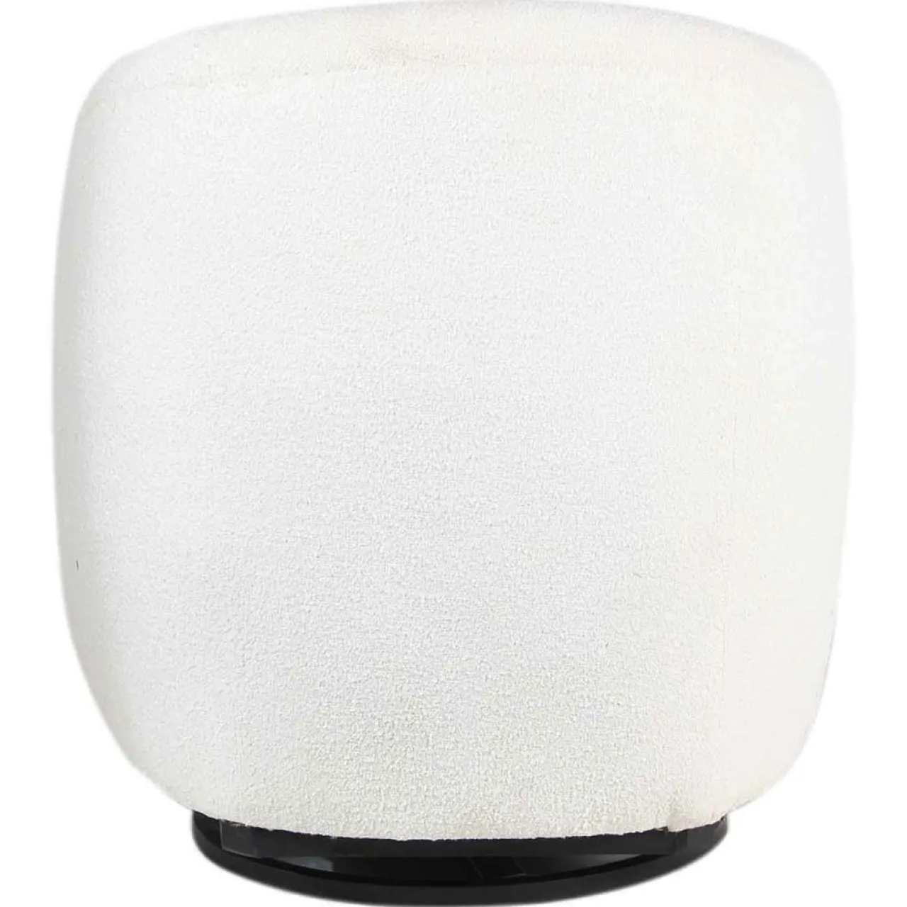 Fauteuil pivotant gubi blanc - 74x74x79 cm