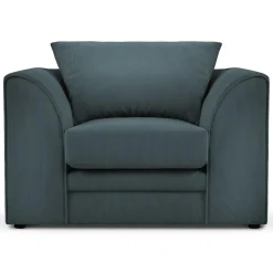 Fauteuil Quince bleu - 97x92x80 cm