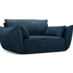 Fauteuil Vanda bleu roi - 128x100x85 cm