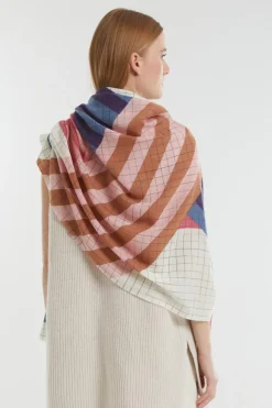 Foulard Shibuya Rose 100 X 190Cm