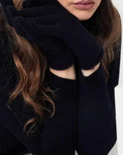 Gants 100% Cachemire Garance noirs