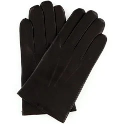 Gants en Cuir d'Agneau doublure Laine Heritage Rivoli moca