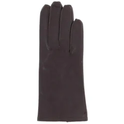 Gants en Cuir d'Agneau doublure Textile Fanny camel
