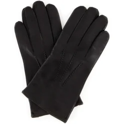 Gants en Cuir de Cerf Daniel marron foncé