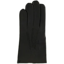 Gants en Cuir de Cerf Daniel noirs
