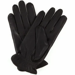 Gants en Cuir de Cerf doublure Laine Craig bruns