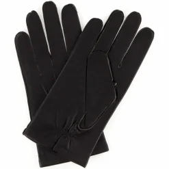 Gants en Cuir de Chèvre Dalton marron foncé